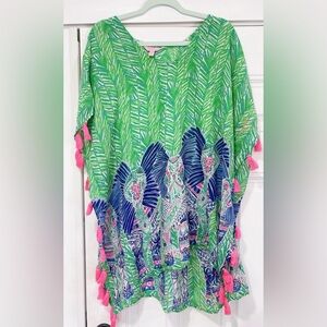 Lilly Pulitzer Elephant Swimsuit cover up tunic